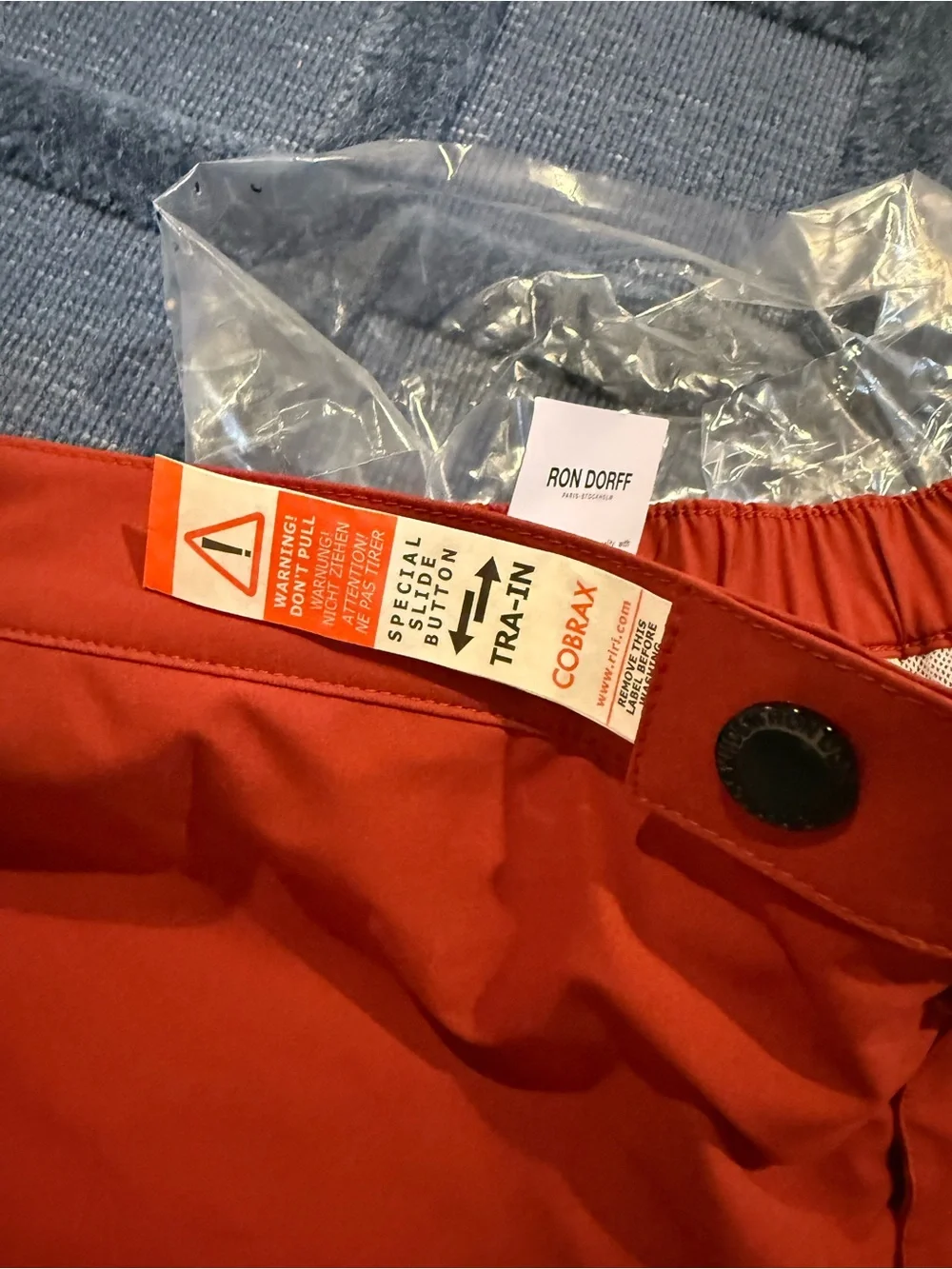 Ron Dorff men’s Tennis swim shorts- size M NWT